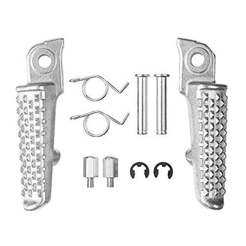 Motorcycle Front Footrests Foot Pegs Fits for Honda CBR600RR 2003-2019 Motorcycle Front Footrests Foot Pegs Fits for Honda CBR600RR 2003-2019