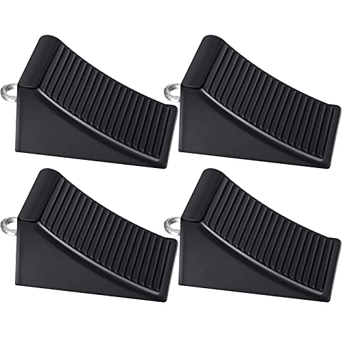 Zhengmy 4 Pieces Wheel Chock with Eyebolt Zhengmy 4 Pieces Wheel Chock with Eyebolt