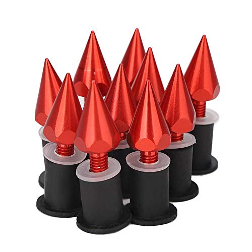 Akozon Windshield Wind Screen Spike Bolts M5 Screws Nuts Motorcycle Modification Accessories(Red) Akozon Windshield Wind Screen Spike Bolts M5 Screws Nuts Motorcycle Modification Accessories(Red)