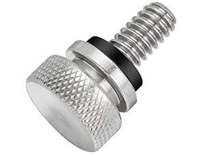 Amazicha Stainless Steel Seat Bolt Rear Seat Screw Quick Mount 1/4"-20 Thread Compatible for Harley Sportster Softail Touring Dyna 1996-2022