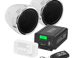 BOSS Audio Systems MCBK520B Motorcycle Speaker and Amplifier Sound System - Bluetooth