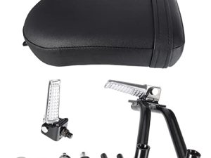 Rear Passenger Seat and Foot Pegs Kit for Honda CMX 300 CMX 500 Compatible with Honda Rebel 2017-2021