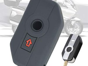AUTOXBERT Silicone Full Protect 2 Button Remote Control Key Shell Case Fob Cover Skin Holder for Motorcycle F750GS F850GS K1600 K1600GTL R1200GS R1200GS LC ADV R1250GS