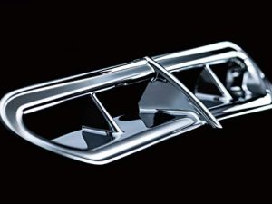 Kuryakyn 6901 Motorcycle Accessory: Front Fairing Vent Accent for 2014-19 Harley-Davidson Touring & Trike Motorcycles