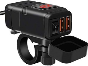 Motorcycle Charger SAE to USB Car Charger Adapter