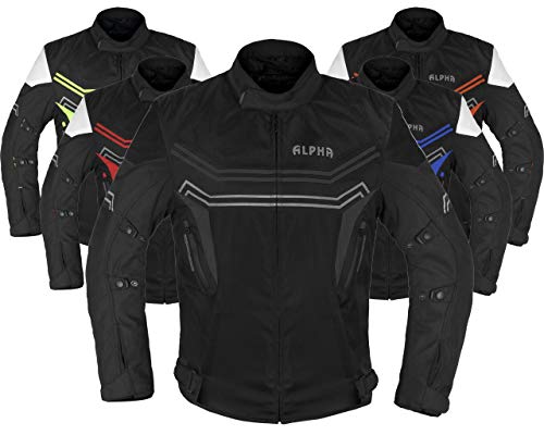 Motorcycle Jacket For Men Enduro Dualsport Riding High Visibility Dirtbike Ce Armor Waterproof All Season (BLACK Motorcycle Jacket For Men Enduro Dualsport Riding High Visibility Dirtbike Ce Armor Waterproof All Season (BLACK