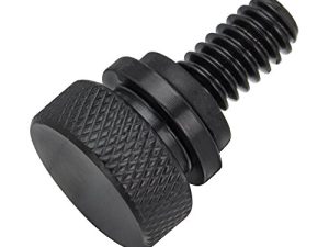 Amazicha Black Stainless Steel Seat Bolt Screw for Harley Davidson 1996-2022