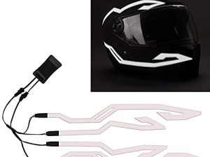 4PCS Upgrade Rechargeable Motorcycle Helmet Light