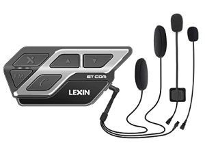 LEXIN 1pc ET-COM V5.0 Motorcycle Bluetooth Headset