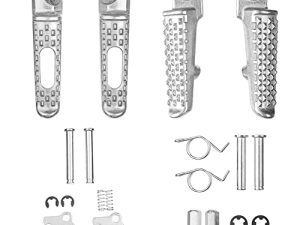 Motorcycle Front Rear Foot Pegs Footrests for Honda CBR1000RR 2004-2012