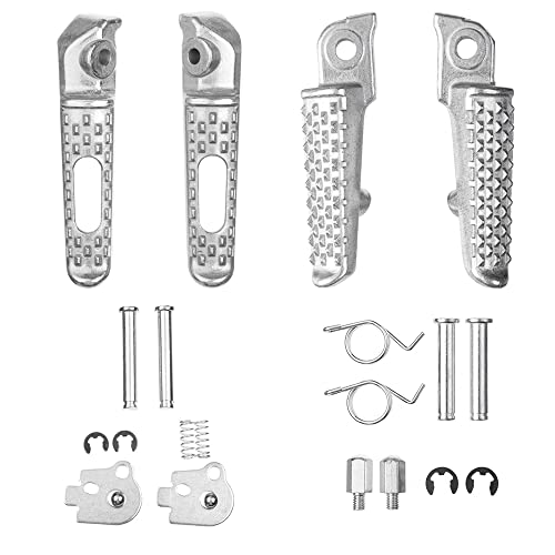 Motorcycle Front Rear Foot Pegs Footrests for Honda CBR1000RR 2004-2012 Motorcycle Front Rear Foot Pegs Footrests for Honda CBR1000RR 2004-2012