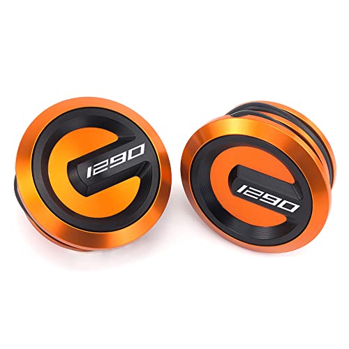 For KTM 1290 Super Adventure 2015-2022 1290 Super Duke R 2014-2022 Frame Hole Cover Caps Plug Decorative Frame Cap Motorcycle Accessories (Orange&Black) For KTM 1290 Super Adventure 2015-2022 1290 Super Duke R 2014-2022 Frame Hole Cover Caps Plug Decorative Frame Cap Motorcycle Accessories (Orange&Black)