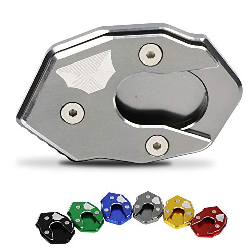 Motorcycle Kickstand Extender Foot Side Stand Extension Pad Support Plate For Kawasaki Z650 Z900 Z1000 Z1000SX ER-6N ZX6R ZX10R Motorcycle Kickstand Extender Foot Side Stand Extension Pad Support Plate For Kawasaki Z650 Z900 Z1000 Z1000SX ER-6N ZX6R ZX10R