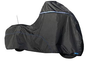 FENRIR 420D 104" Inch Motorcycle Cover Waterproof Outdoor Storage for Bagger Cruise Touring Shadow Street Glide Star Eluder Boulevard Vulcan Road King Road Glide Electra Glide Ultra Limited Softail