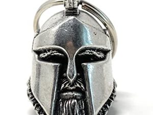 Bravo Bells Spartan Motorcycle Biker Bell Accessory or Key Chain for Luck on The Road