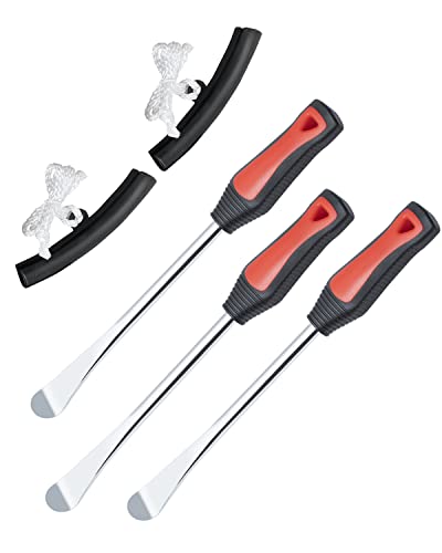 ROTATION 11.5 inch Steel Tire Spoon Lever Iron Tool Kit ROTATION 11.5 inch Steel Tire Spoon Lever Iron Tool Kit