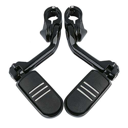 TCMT Highway Pegs Fit For Harley Softail Sportster Electra Road Glide Road King Street Glide with 1.25" Engine Guard 1 1/4 Highway Bar TCMT Highway Pegs Fit For Harley Softail Sportster Electra Road Glide Road King Street Glide with 1.25" Engine Guard 1 1/4 Highway Bar