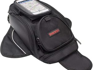 Dracarys Motorcycle Tank Bag - Waterproof Saddle Black Motorbike Bag - Universal Strong Magnetic Bag for Honda Yamaha Suzuki Kawasaki Harley
