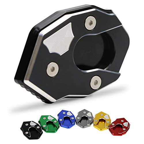 Motorcycle Kickstand Extender Foot Side Stand Extension Pad Support Plate For Kawasaki Z650 Z900 Z1000 Z1000SX ER-6N ZX6R ZX10R Motorcycle Kickstand Extender Foot Side Stand Extension Pad Support Plate For Kawasaki Z650 Z900 Z1000 Z1000SX ER-6N ZX6R ZX10R