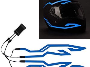 4PCS Upgrade Rechargeable Motorcycle Helmet Light