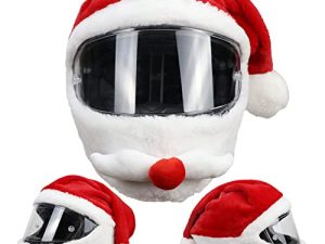 Motorcycle Helmet Cover Crazy Fun Easy to Install Dust Cap for Fun Rides and Gifts Cartoon Protective case for Motorcycle Helmet（Helmet not Included