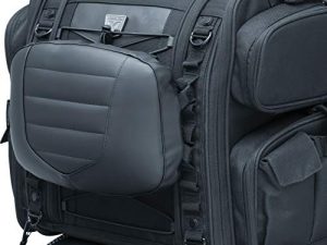 Kuryakyn 5299 Motorcycle Travel Luggage Accessory: Removable Seat Backrest Pad