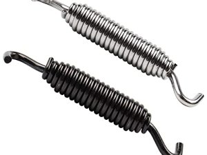 MotoParAcc Universal Motorcycle Kickstand Jiffy Stand Spring Compatible with Harley Dyna Sportster 883 Road Electra Glide Softail Touring