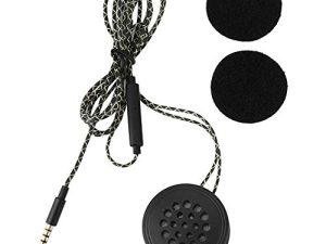 DEALPEAK Motorcycle Helmet Headset Headphone Speakers Noise Reduction Support Hands-Free Calling for Smartphone
