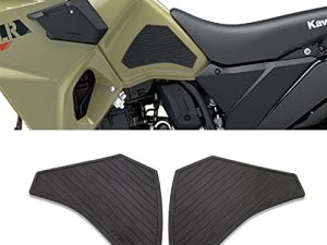 For Kawasaki KLR 650 KLR650 2021 2022 - Motorcycle Accessories Side Fuel Tank pad Tank Pads Protector Stickers Decal Gas Knee Grip Traction Pad Tankpad