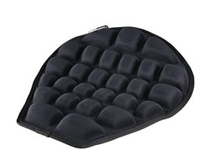 Air Motorcycle Seat Cushion Pressure Relief Ride Seat Pad Large for Cruiser Touring Saddles