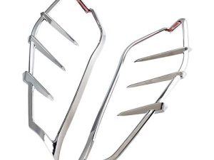 NTHREEAUTO Touring Mid-Frame Air Heat Wind Deflector Trim Accents Compatible with Harley Ultra Limited Low CVO Limited Road King Electra Glide Street Glide