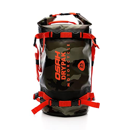 BORLENI Motorcycle Dry Bag Waterproof Motorcycle Luggage Bag Motorcycle Duffel Bag for Skiing Travel Hiking Camping Boating Riding Fishing (Camouflage BORLENI Motorcycle Dry Bag Waterproof Motorcycle Luggage Bag Motorcycle Duffel Bag for Skiing Travel Hiking Camping Boating Riding Fishing (Camouflage