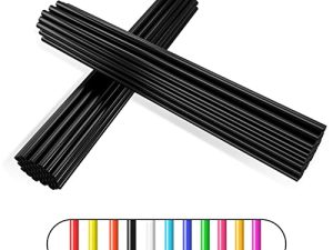 PSLER 72 PCS Black Spoke Skins Spoke Covers Trim Wrap Cover Decoration Protector Pipe Motorcycle Motocross Pit Dirt Bike