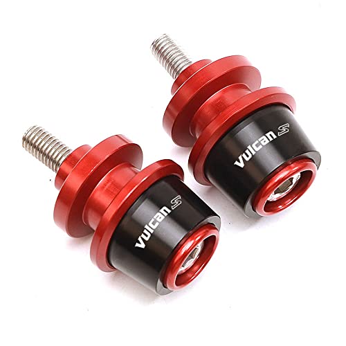 Motorcycle Accessories Aluminum Swing arm Spools Slider Stand Screw Fits For KAWASAKI Vulcan S 650 2015-2021 (Red) Motorcycle Accessories Aluminum Swing arm Spools Slider Stand Screw Fits For KAWASAKI Vulcan S 650 2015-2021 (Red)