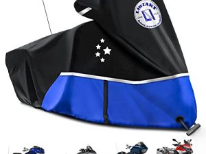 LI LIBZAKI Motorcycle Cover Storage for Touring Models Harley Davidson Road King