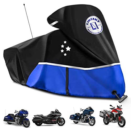 LI LIBZAKI Motorcycle Cover Storage for Touring Models Harley Davidson Road King LI LIBZAKI Motorcycle Cover Storage for Touring Models Harley Davidson Road King