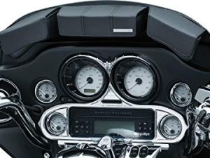 Kuryakyn 5212 Batwing Fairing Storage Pouch Bag with Magnetic Closures for 1996-2013 Harley-Davidson Touring and Trike Motorcycles