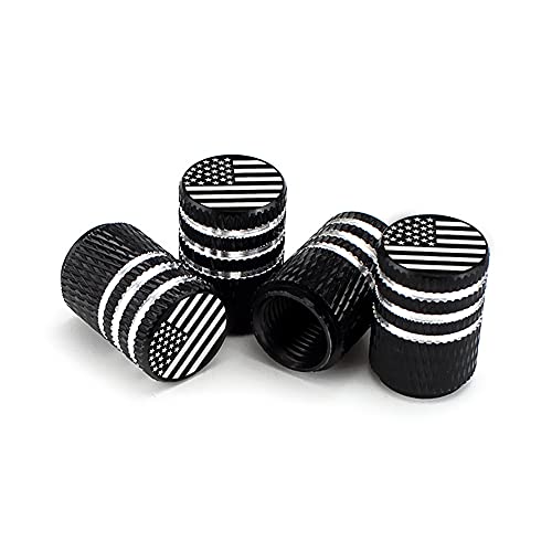 Valve Caps for Car Tires | Universal Tire Valve Stem Caps for Cars SUVs Trucks Motorcycles Bicycles | 4 Pack American Flag Logo Car Decoration Accessories Car Valve Stem Dust Proof Covers Valve Caps for Car Tires | Universal Tire Valve Stem Caps for Cars SUVs Trucks Motorcycles Bicycles | 4 Pack American Flag Logo Car Decoration Accessories Car Valve Stem Dust Proof Covers