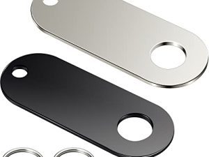 2 Pieces Motorcycle Bell Hangers Motorcycle Luck Riding Bell Hangers and 2 Pieces Split Rings