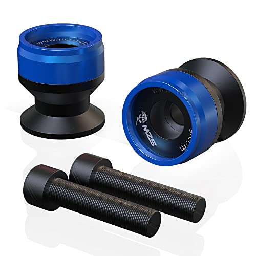 MZS 6MM Swingarm Spools Sliders Stand CNC Universal M6 Blue Compatible with YZF R1 R3 R6 R6S YZF600R FZ1 FZ6 FZ6R FZ8 FJ09 FZ09 FZ10 MT09 MT10 XSR900 FJR1300 XTZ1200 RSV4 821 899 959 MZS 6MM Swingarm Spools Sliders Stand CNC Universal M6 Blue Compatible with YZF R1 R3 R6 R6S YZF600R FZ1 FZ6 FZ6R FZ8 FJ09 FZ09 FZ10 MT09 MT10 XSR900 FJR1300 XTZ1200 RSV4 821 899 959