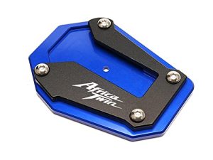 MOWOK Motorcycle Kickstand Pad Fits For Honda Africa Twin CRF1100L CRF1000L 2020 2021 2022 Accessories Support Foot Side Stand Plate (Blue)