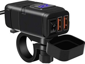 Motorcycle Charger SAE to USB Car Charger Adapter