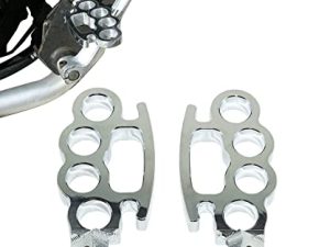 Taruimoo Motorcycle Footpegs Passenger Footpegs Compatible with Harley Davidson models