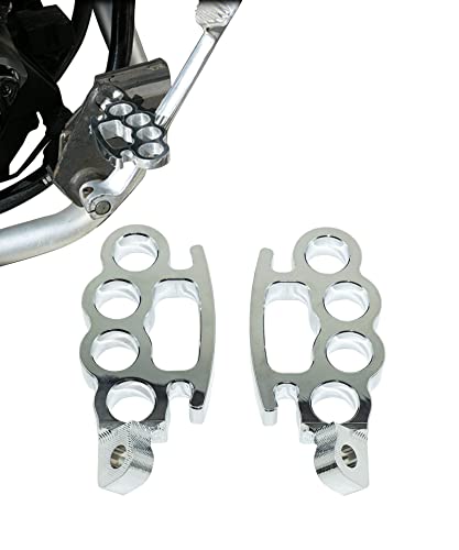 Taruimoo Motorcycle Footpegs Passenger Footpegs Compatible with Harley Davidson models Taruimoo Motorcycle Footpegs Passenger Footpegs Compatible with Harley Davidson models