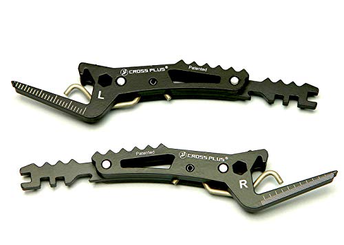 Cross Plus Universal Passenger Footpegs With Built in Multi Tool Cross Plus Universal Passenger Footpegs With Built in Multi Tool