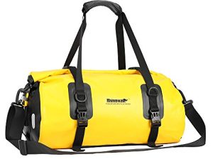 Rhinowalk Motorcycle Tail Bag 20L Waterproof Duffle Bag Motor Travel Luggage Motorcycle Seat Bag Motorbike Rear Rack Trunk Bag for Camping