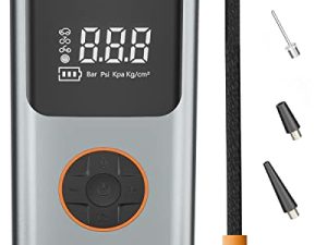 TGBOX Tire Inflator Portable Air Compressor,150 PSI Fast Inflation & Cordless with Rechargeable Battery and Type-c Port
