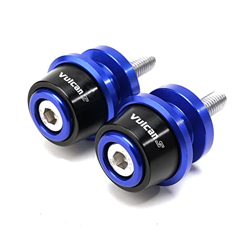 Motorcycle Accessories Aluminum Swing arm Spools Slider Stand Screw Fits For KAWASAKI Vulcan S 650 2015-2021 (Blue) Motorcycle Accessories Aluminum Swing arm Spools Slider Stand Screw Fits For KAWASAKI Vulcan S 650 2015-2021 (Blue)