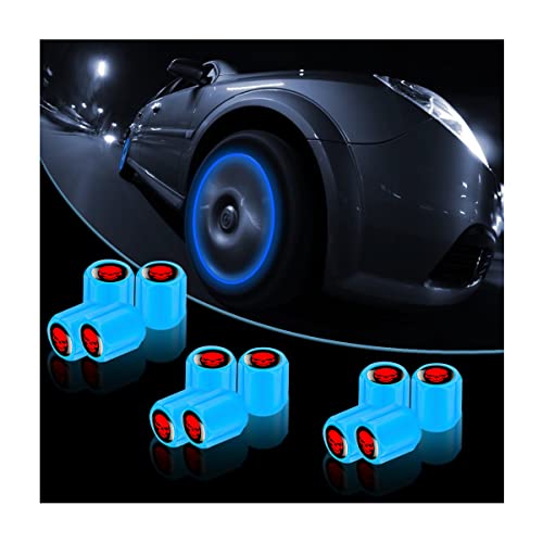 12PCS Fluorescent Skull Tire Valve Stem Caps 12PCS Fluorescent Skull Tire Valve Stem Caps
