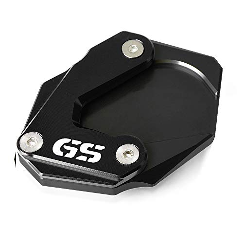 Motorcycle Kickstand Side Stand Enlarger Extension Enlarger Pate Pad For BMW R 1200 GS LC 2013-2018 R1250GS R 1250 GS 2018 2019 R1200GS Rallye R 1200 GS Rallye 2016-2019 (Black+Black) Motorcycle Kickstand Side Stand Enlarger Extension Enlarger Pate Pad For BMW R 1200 GS LC 2013-2018 R1250GS R 1250 GS 2018 2019 R1200GS Rallye R 1200 GS Rallye 2016-2019 (Black+Black)
